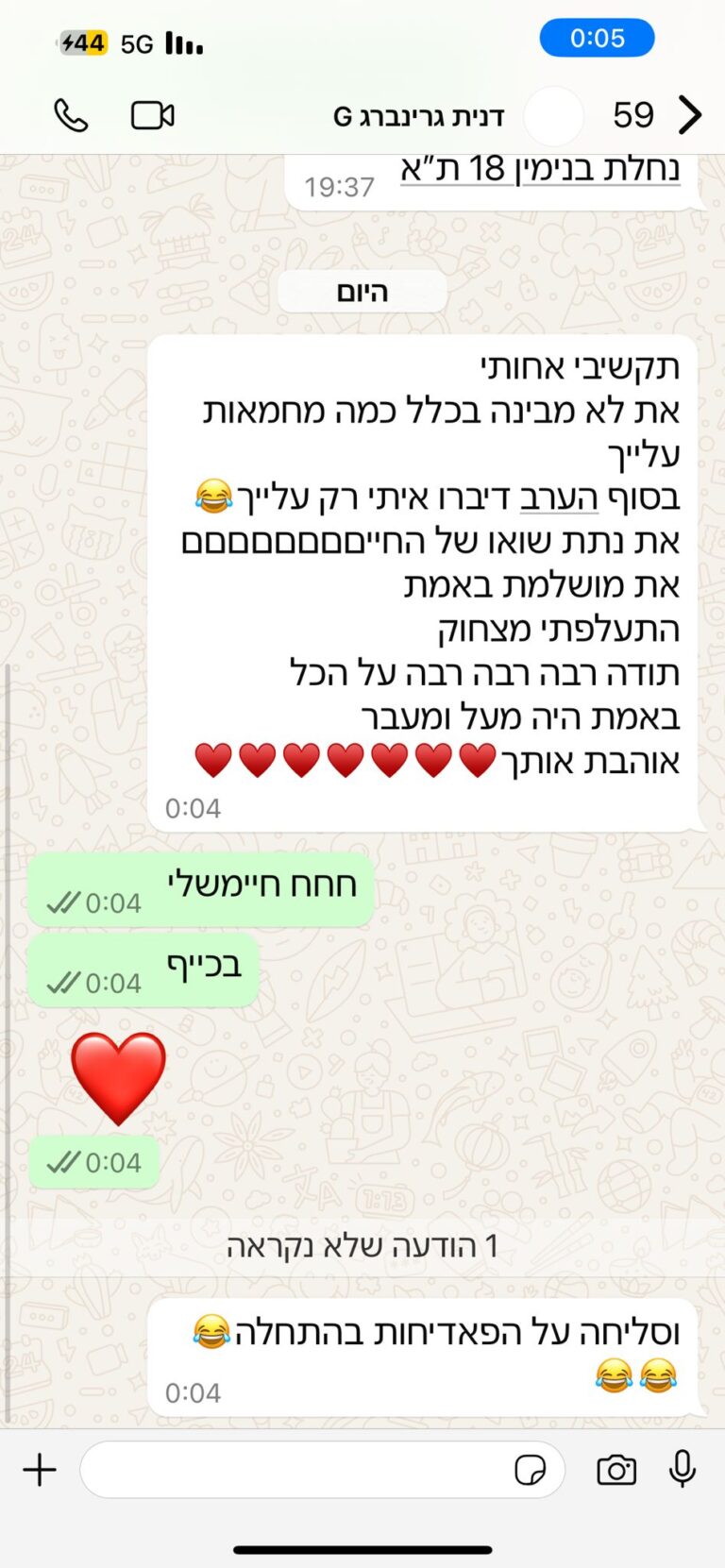 המלצה ממסיבת רווקות